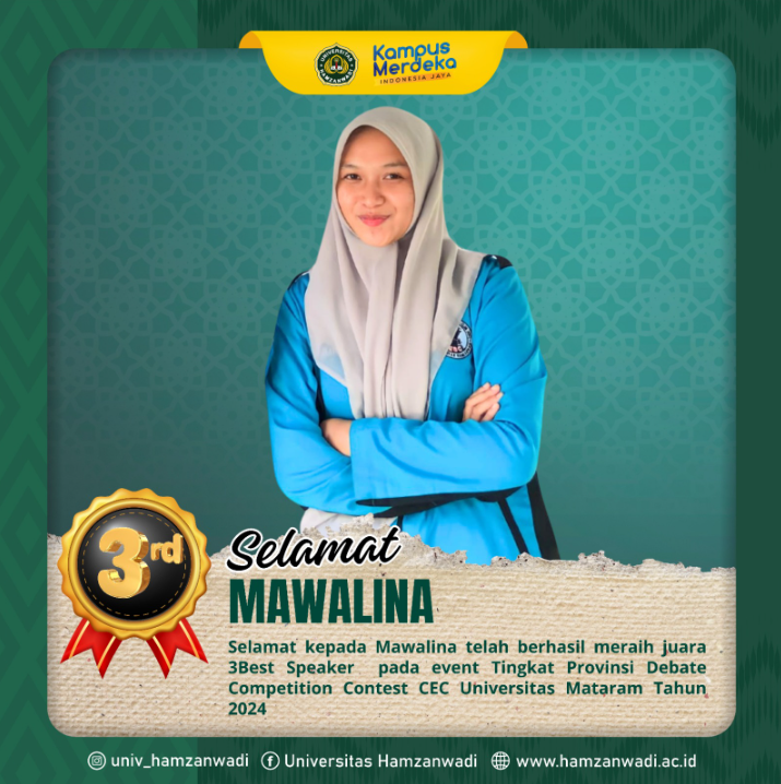 Juara 3 Best Speaker