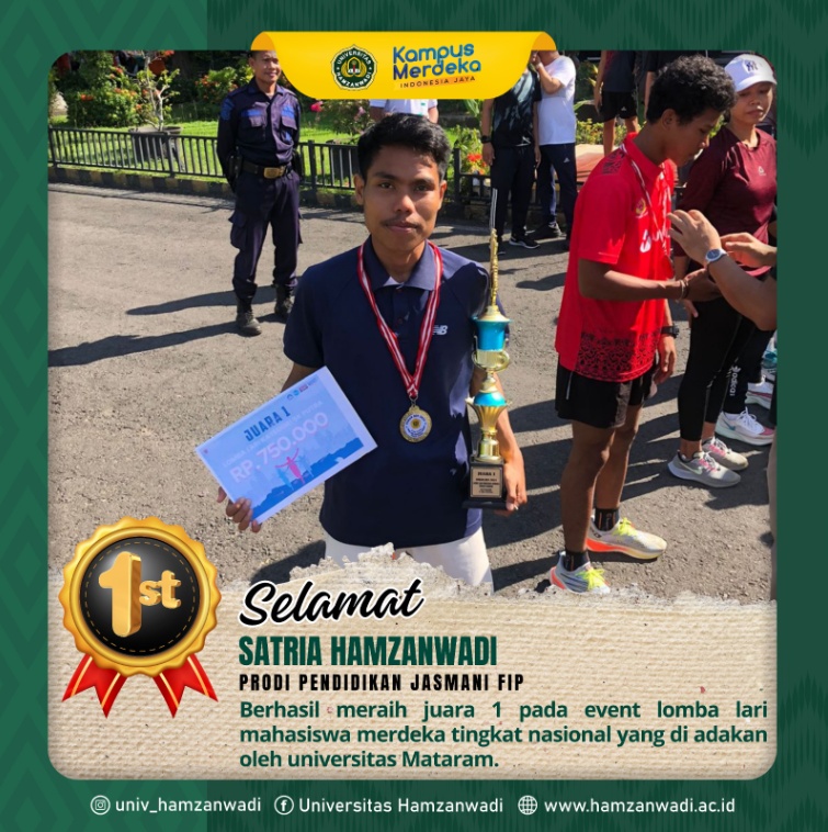 Juara 1 Event Lomba Lari Tingkat Nasional