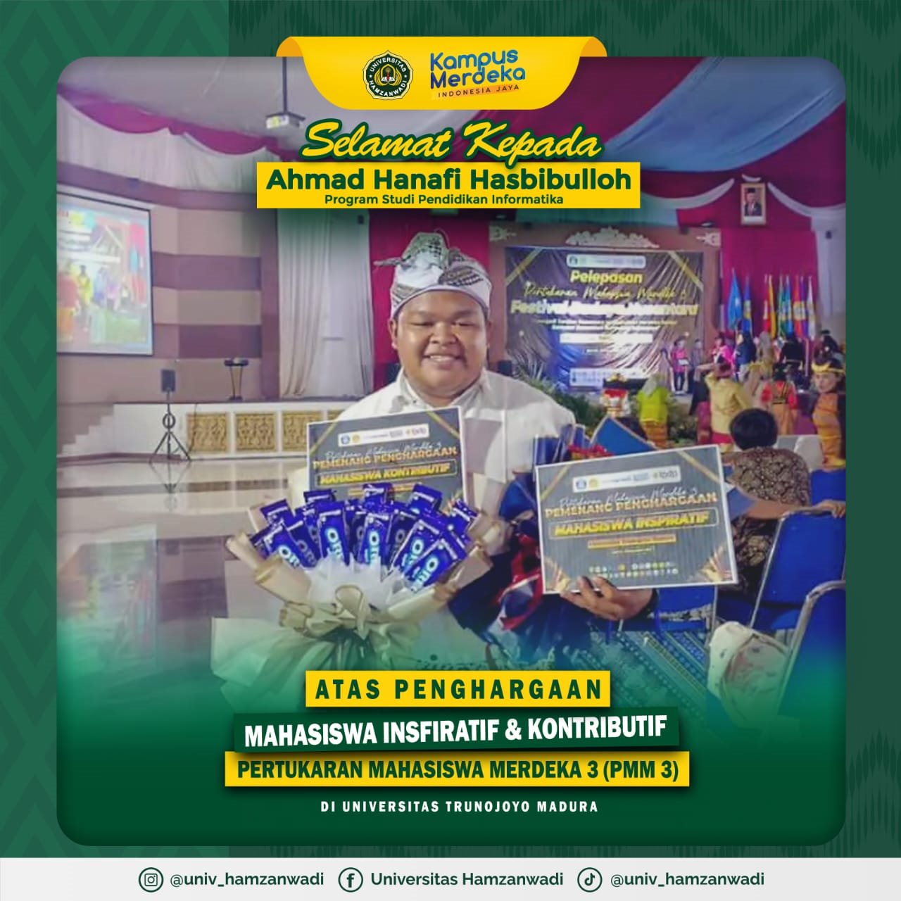 Mahasiswa Inspiratif dan Kontributif PMM3